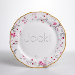 Столовый сервиз на 6 персон фарфоровый Strawberries 24 предмети Yiwu HP-7-716  Jooki 