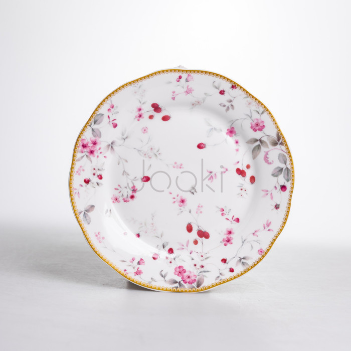 Столовый сервиз на 6 персон фарфоровый Strawberries 24 предмети Yiwu HP-7-716  Jooki 