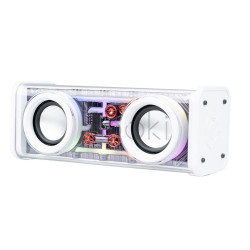 Колонка портативная V8 BT/TF/USB/TWS 10 вт белая  Jooki