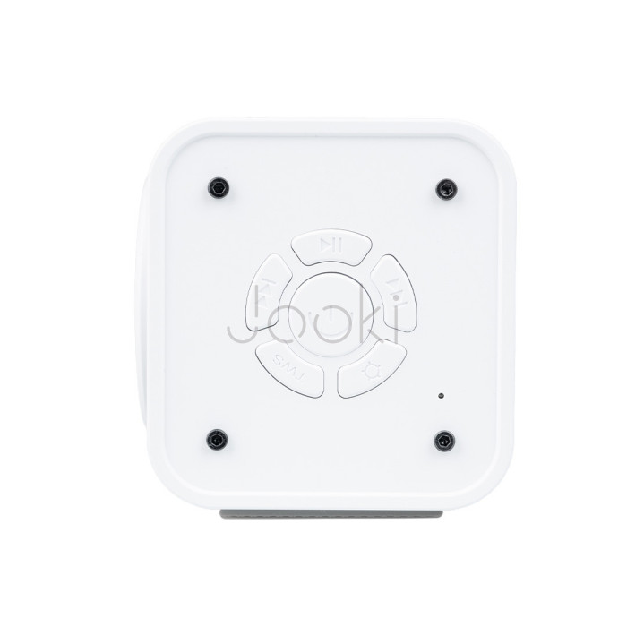 Колонка портативная V8 BT/TF/USB/TWS 10 вт белая  Jooki