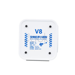 Колонка портативная V8 BT/TF/USB/TWS 10 вт белая  Jooki