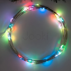 Гирлянда светодиодная конский хвост GarlandoPro 200LED Роса 2м 10 линий  Jooki
