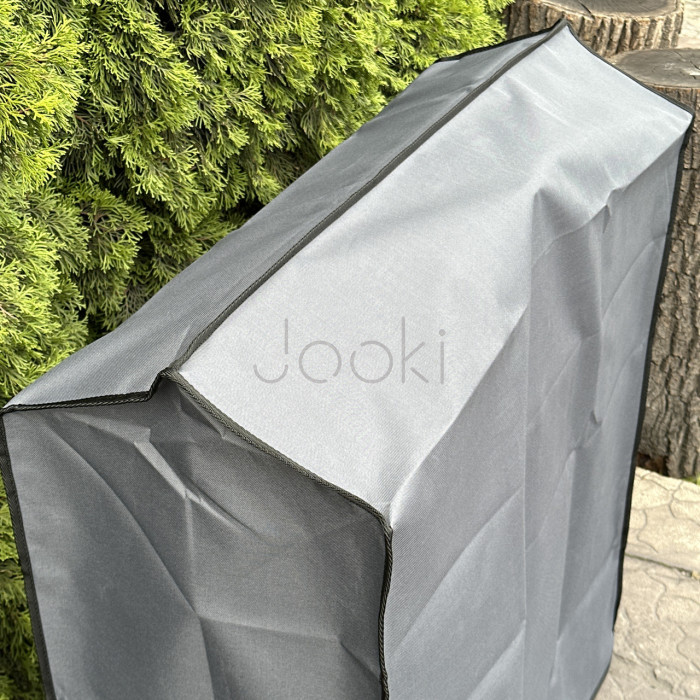 Чохол Jooki для мангалу-барбекю Гефест на 15 шампурів сірий