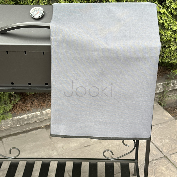 Чохол Jooki для мангалу-барбекю Гефест на 15 шампурів сірий