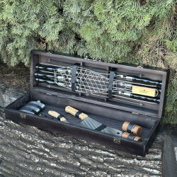 Подарочный набор Jooki Мастер BBQ черный