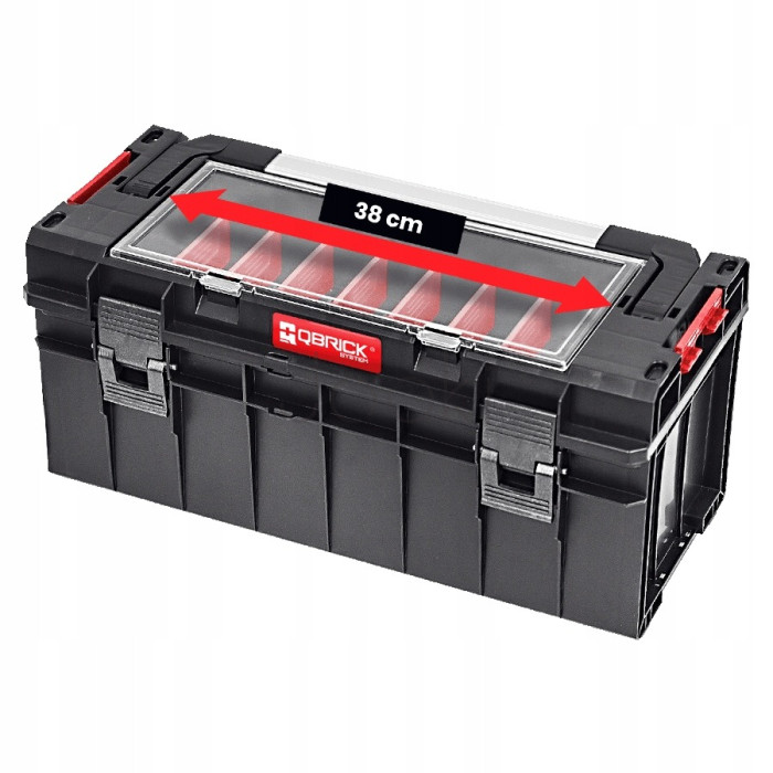 Ящик для інструментів QBRICK SYSTEM PRO 600 EXPERT, 545x270x246 мм, 22 л