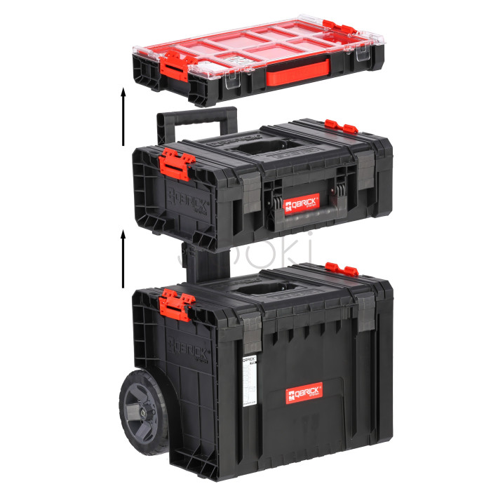 Набор ящиков для инструмента Qbrick System PRO SET 4, 450×390×690 мм