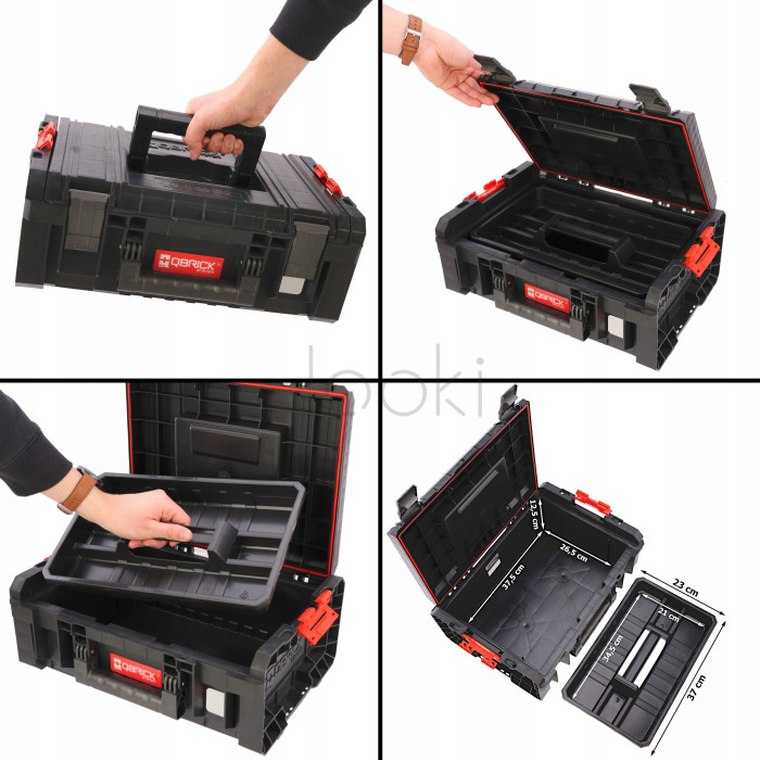 Набор ящиков для инструмента Qbrick System PRO SET 4, 450×390×690 мм