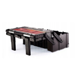 Ящик органайзер для инструмента консольный Keter Cantilever Pro 22″, 26л, 13 контейнеров
