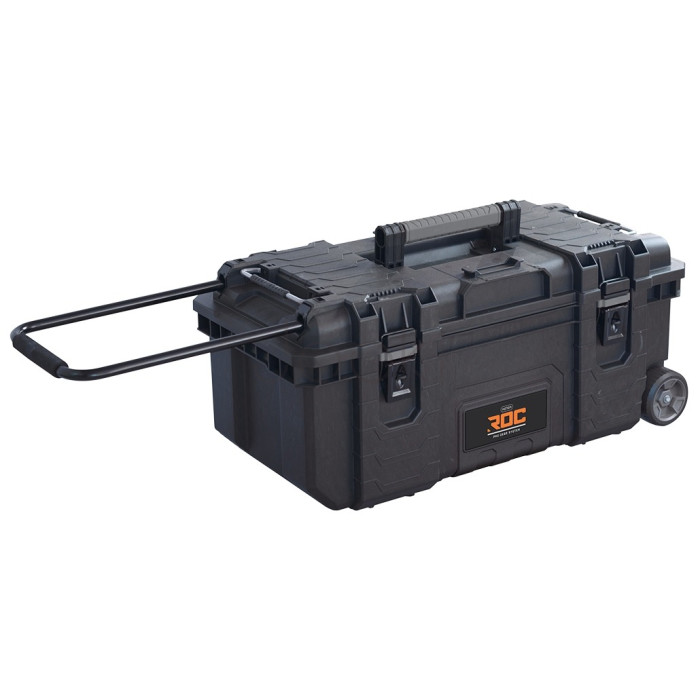 Мобільний ящик для інструментів Keter ROC Pro Gear 2.0 Mobile Job Box 28" на колесах, 45 л, IP65