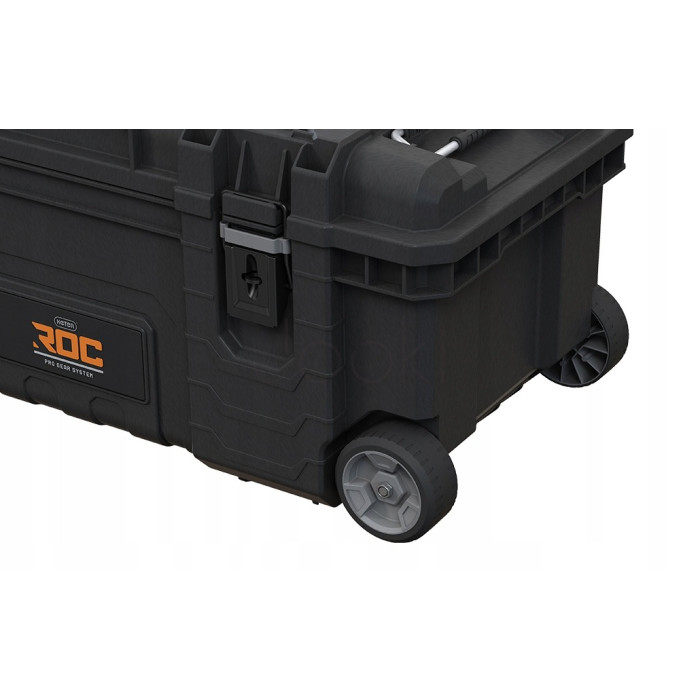Мобільний ящик для інструментів Keter ROC Pro Gear 2.0 Mobile Job Box 28" на колесах, 45 л, IP65