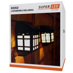 Комплект ламп сонячна настінна LED з датчиком освітлення, SuperLED, 2шт