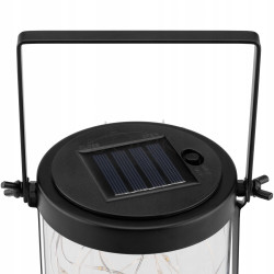 Високий настільно-підвісний декоративний LED ліхтар Lumiled Abrela - світильник із теплим світлом 3000 K, IP44, датчик сутінків