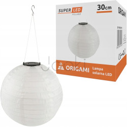 Подвесной фонарь, светильник садовый SuperLED Origami 30см