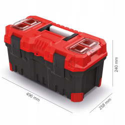 Ящик для инструмента Kistenberg Titan Plus KTIP5025 — 25 л, ABS-замки, 2 органайзера в крышке