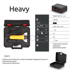 Ящик органайзер для інструментів Kistenberg HEAVY KHV40-S411