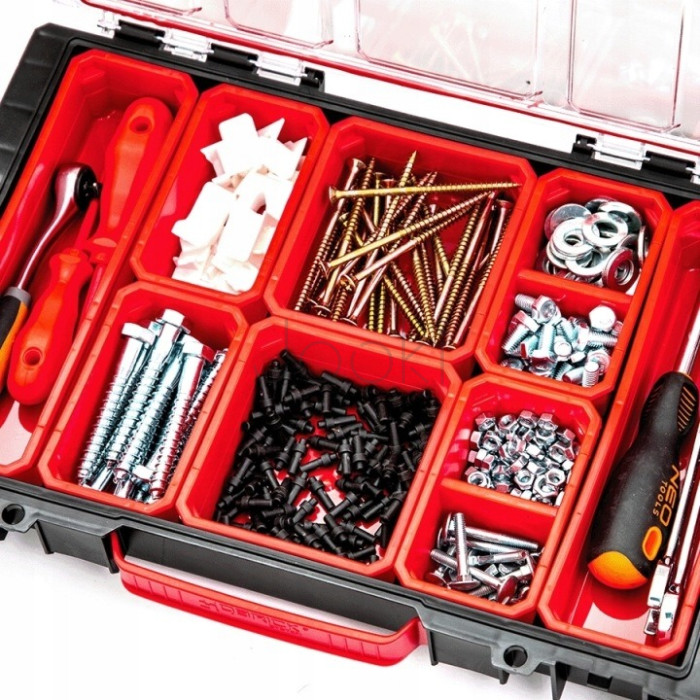 Органайзер для інструментів QBRICK SYSTEM PRO ORGANIZER 100 з контейнерами, 450×293×80 мм