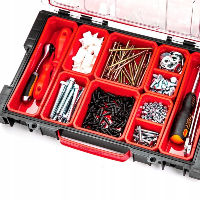 Органайзер для інструментів QBRICK SYSTEM PRO ORGANIZER 100 з контейнерами, 450×293×80 мм
