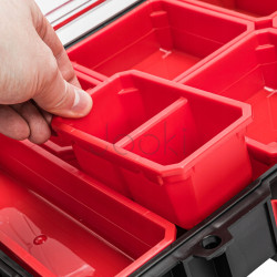 Органайзер для інструментів QBRICK SYSTEM PRO ORGANIZER 100 з контейнерами, 450×293×80 мм