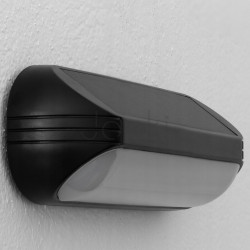 Солнечный фасадный RGBW светильник Lumiled Keos — уличный садовый настенный светодиодный светильник, 2 режима, IP65
