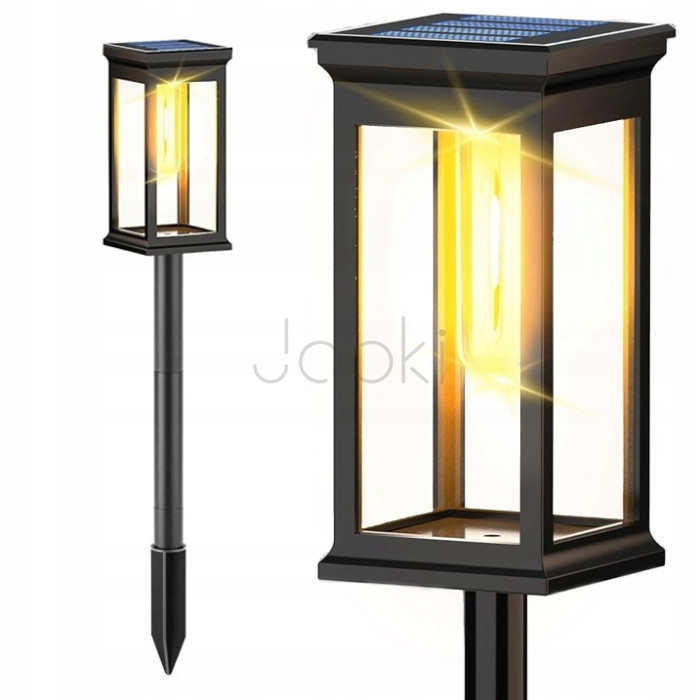 Лампа солнечная садовая LED на ножке для освещения троп, SuperLED, набор 6шт