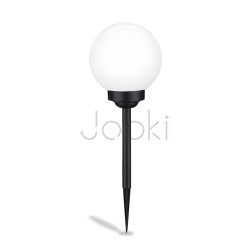 Набор садовых LED-шаров 15см на солнечной батарее 4шт — Lumiled Atris, холодный свет 6500K, IP44
