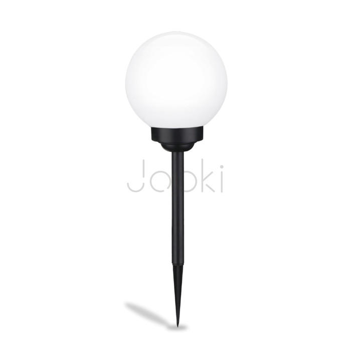 Набор садовых LED-шаров 15см на солнечной батарее 4шт — Lumiled Atris, холодный свет 6500K, IP44