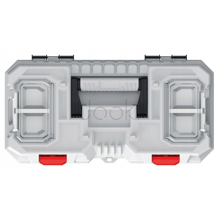 Ящик для інструментів Kistenberg Titan Plus KTIP5025-4C — 25 л, ABS-замки, органайзери в кришці