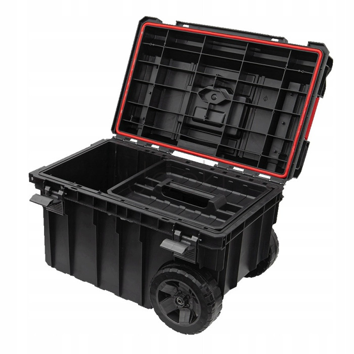 Мобильный ящик на колесах QBRICK SYSTEM ONE Trolley Vario с телескопической ручкой