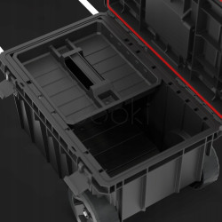 Мобильный ящик на колесах QBRICK SYSTEM ONE Trolley Vario с телескопической ручкой