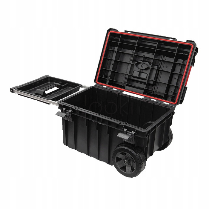 Мобильный ящик на колесах QBRICK SYSTEM ONE Trolley Vario с телескопической ручкой