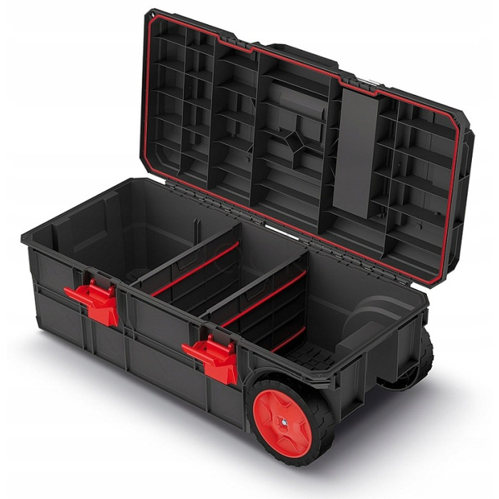 Мобільна скриня для інструментів на колесах Kistenberg 795x380x307 мм+ ручка X BLOCK TECH Wagon