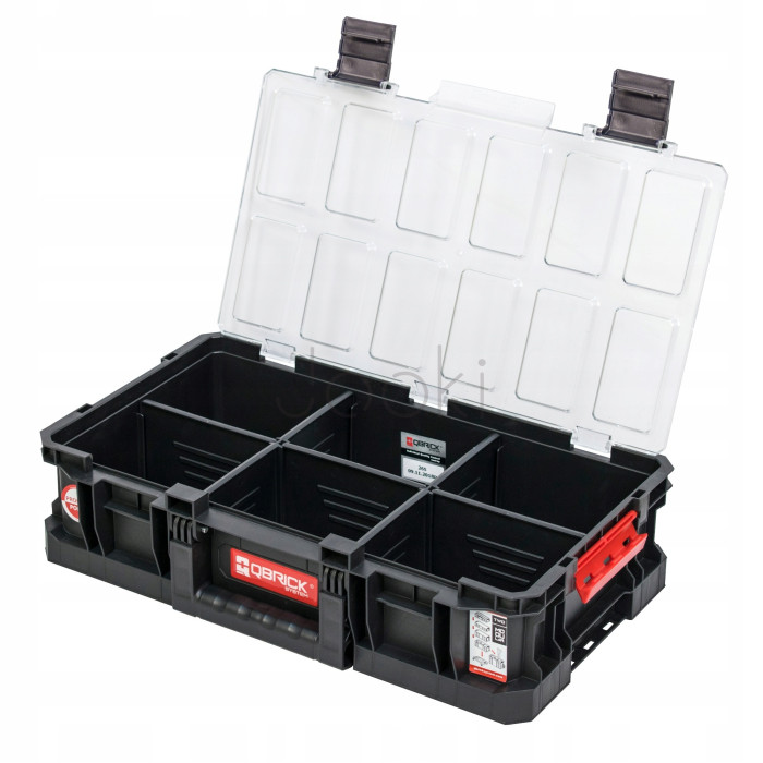 Органайзер QBRICK SYSTEM TWO Organizer Flex Plus, модульный, 14.3л, 530×310×130 мм