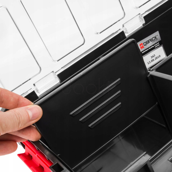 Органайзер QBRICK SYSTEM TWO Organizer Flex Plus, модульный, 14.3л, 530×310×130 мм