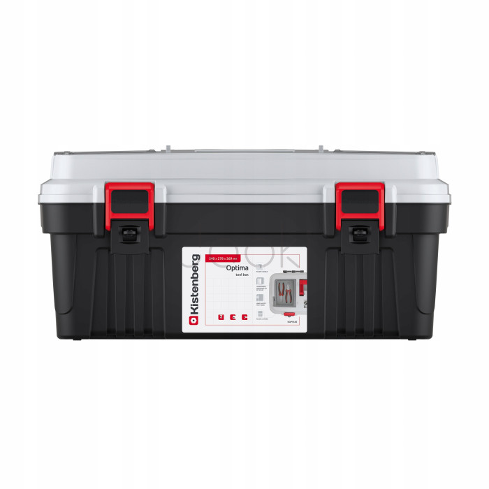 Ящик для инструмента Kistenberg OPTIMA 55" KOP5530 — прочный корпус 540×278×269 мм