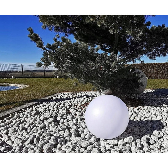 Светильник садовый на солнечной батарее SuperLED Ballo, 30см