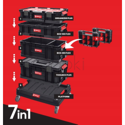Мобильный набор ящиков для инструментов Qbrick System TWO Set 7in1