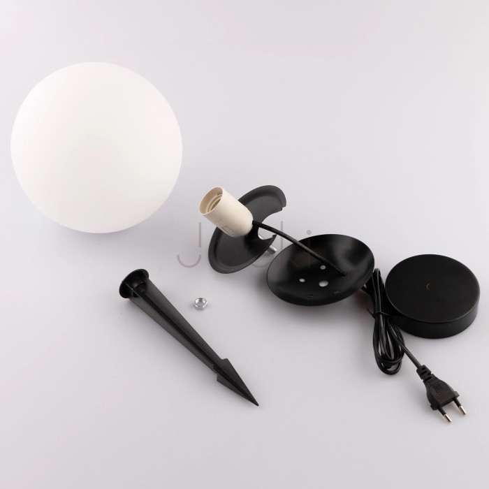 Садовий скляний світильник-куля Lumiled Lumikula2 40 см E27 IP65 — від мережі, захищений від води та пилу
