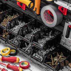 Панель навісна для інструментів 78х13см на 11 контейнерів