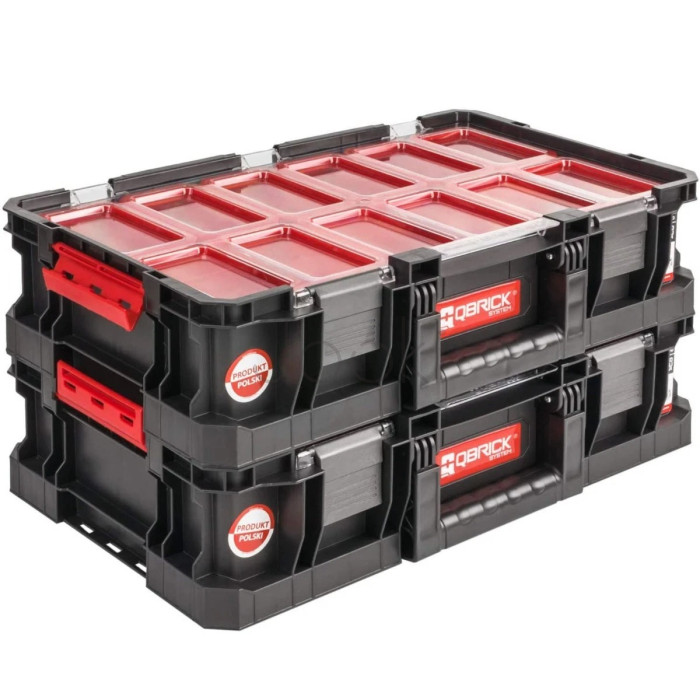 Органайзер для инструментов QBRICK SYSTEM TWO Organizer Plus с контейнерами, 530×310×130 мм