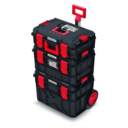 Набор инструментов для ящиков X BLOCK PRO set Kistenberg KXBS604095 — прочная модульная система на колесах, 546x380x870 мм