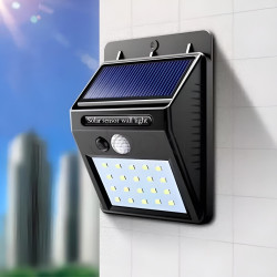 Набор из 4 настенных светильников Lumiled серии HARIO — автономные, холодный свет 6500K, датчики движения + тьмы