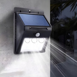 Набор из 4 настенных светильников Lumiled серии HARIO — автономные, холодный свет 6500K, датчики движения + тьмы