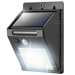 Набор из 4 настенных светильников Lumiled серии HARIO — автономные, холодный свет 6500K, датчики движения + тьмы