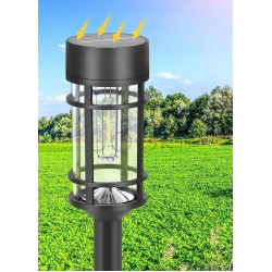 Лампа садовая, ретро фонарь с имитацией лампочки Эдисона, Filament SuperLED, набор 4шт