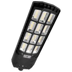 Вуличний LED-світильник на сонячній батареї MasterLED REX 400W, з пультом та датчиком руху, IP65, 3 кольори світла