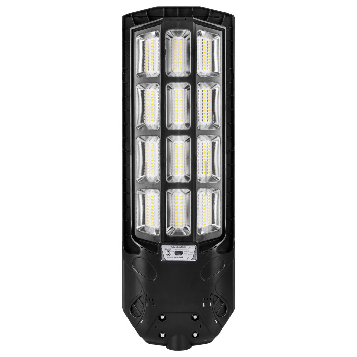 Вуличний LED-світильник на сонячній батареї MasterLED REX 400W, з пультом та датчиком руху, IP65, 3 кольори світла