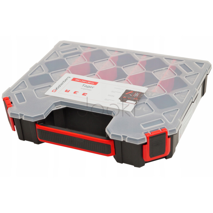 Набор органайзеров Kistenberg TAGER CASE KTC30256S – 415×290×295 мм, эргономичная ручка