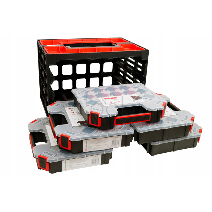 Набор органайзеров Kistenberg TAGER CASE KTC30256S – 415×290×295 мм, эргономичная ручка