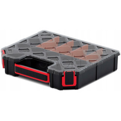 Органайзер-контейнер Kistenberg TAGER CARBO PLUS 30" KTGC30256S с прозрачной крышкой 284×243×60 мм